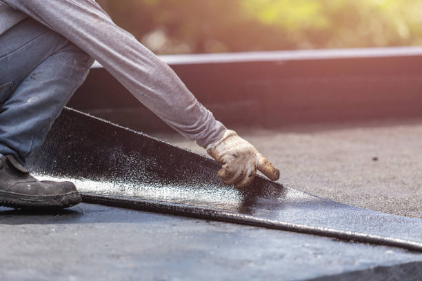 Professional Waterproofing technician working in Liberty, PA